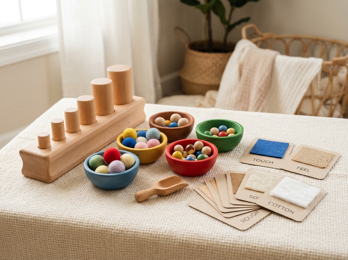 Montessori Knobbed Cylinders
